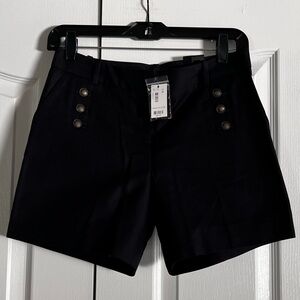 The Limited High Waist Black Shorts 0 NWT
